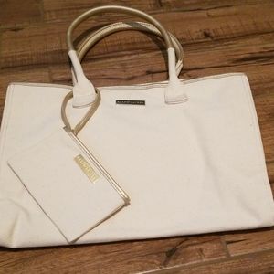 Ralph Lauren cloth tote bag with coin purse